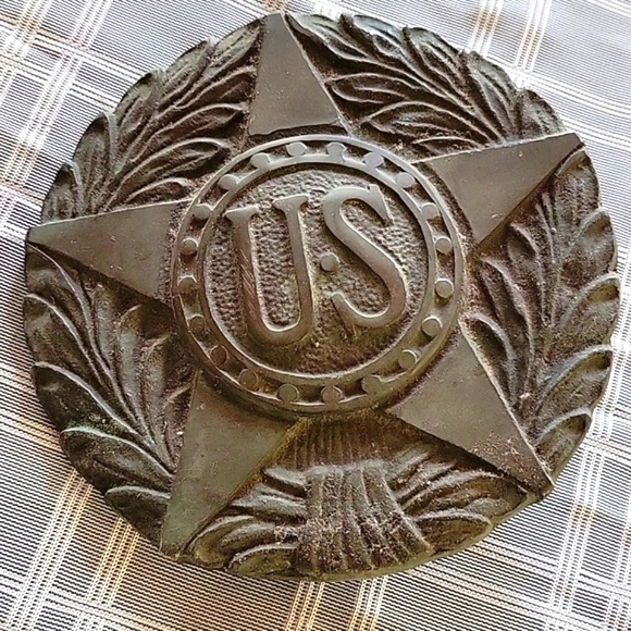 Vintage Cast WWI Grave Marker - Picture 2 of 5